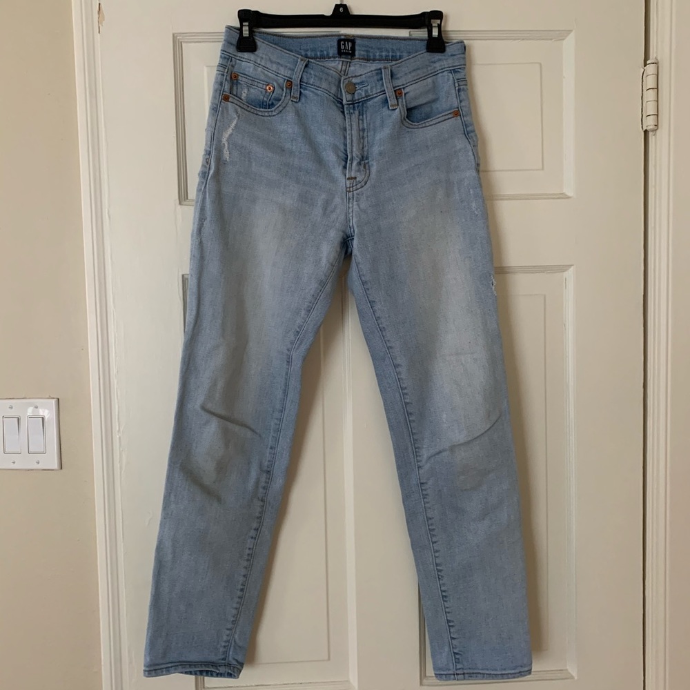 Gap best girlfriend jeans light blue